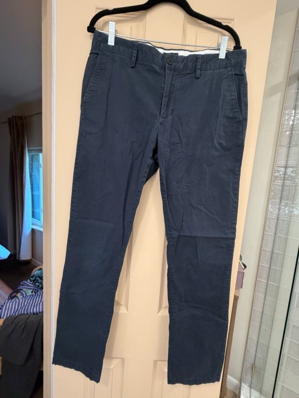 Frank And Oak Navy Chino Pants — Size 33x32